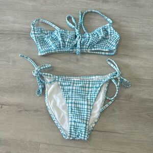 Gingham swimsuit so cute target xs